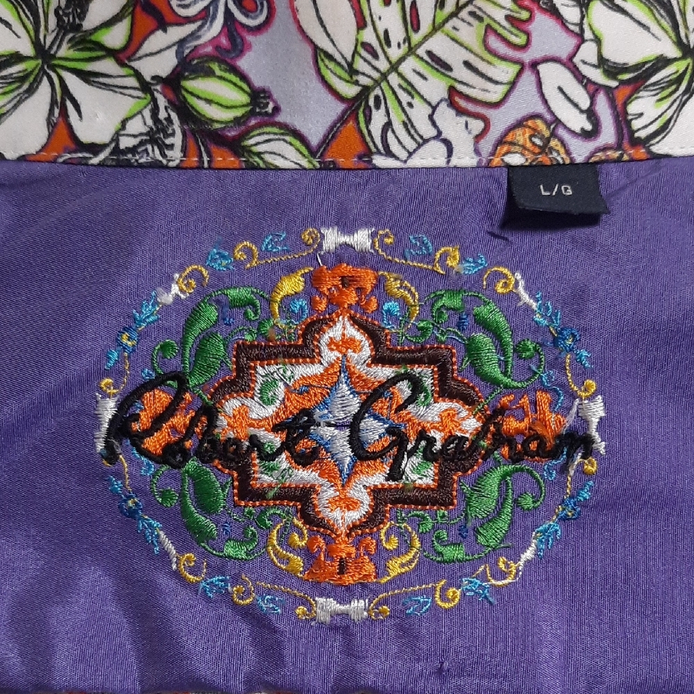 Robert Graham Multicolor Embroidered Shirt